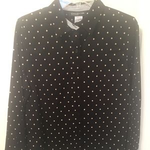 NEW-Jones New York Women's Dot Shirt